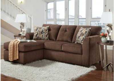 Chocolate 2 Piece Chofa Sectional