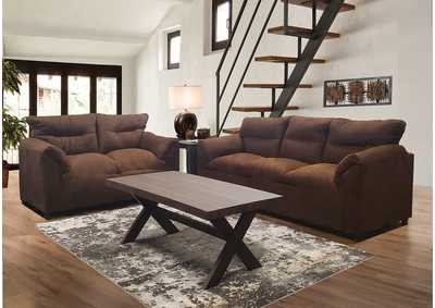 U507 Aqua Haze Sofa & Loveseat - U507