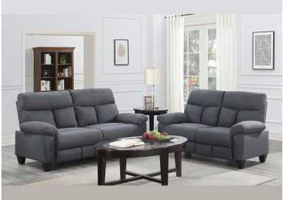 Grey Loveseat