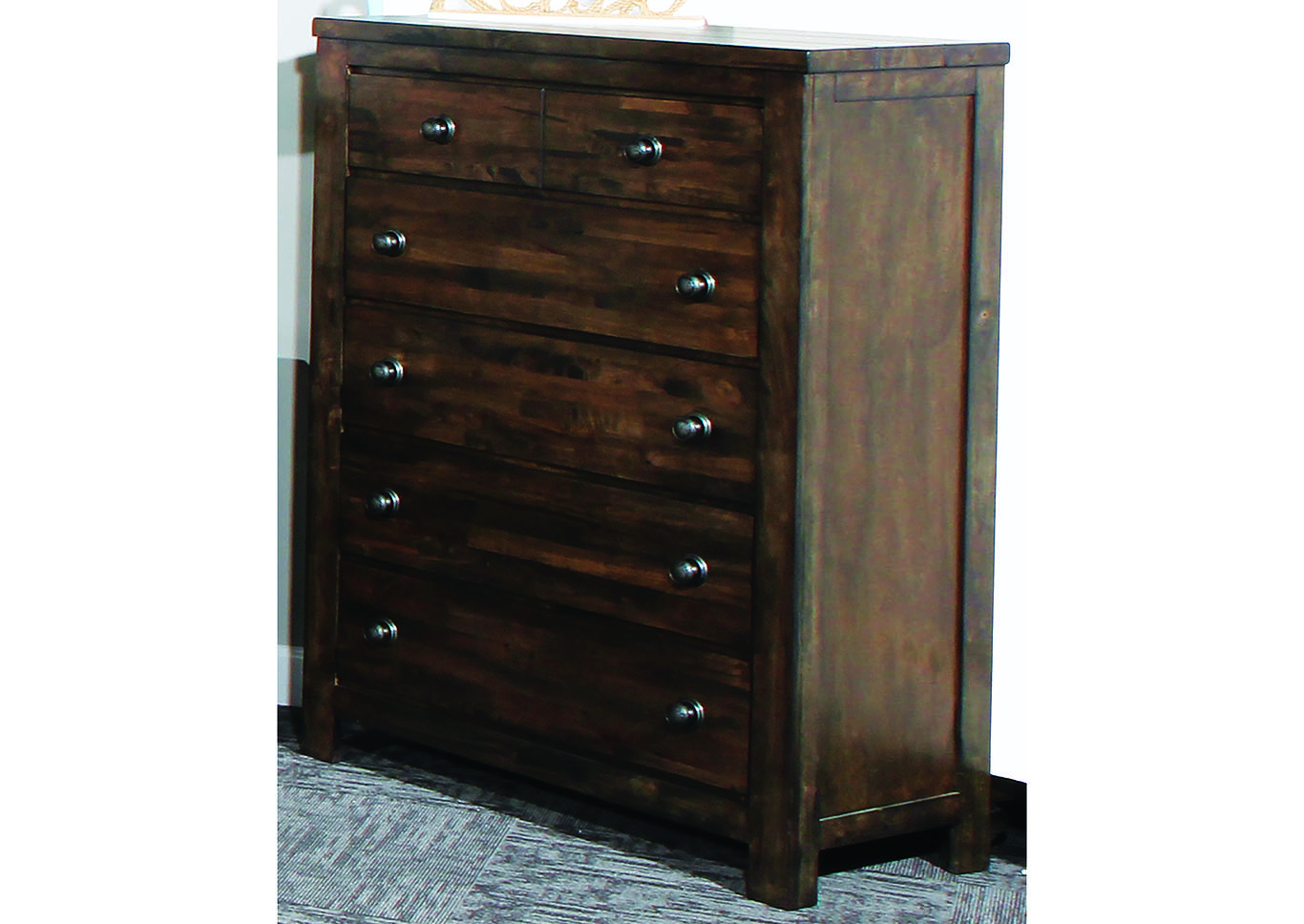 Blue Ridge Brown Dresser and Mirror,New Classic