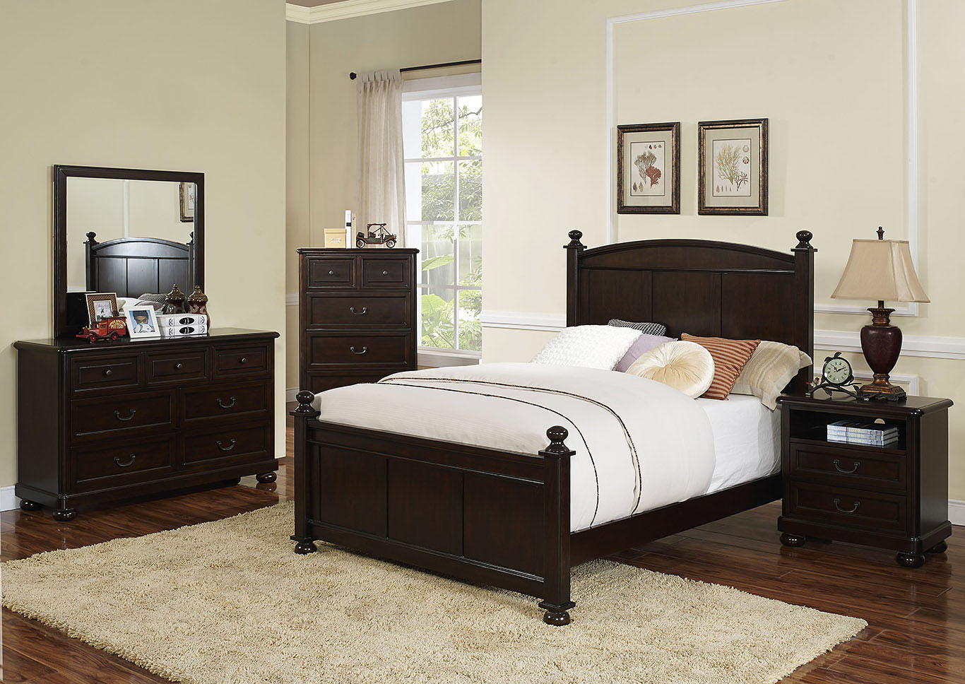 Canyon Ridge Chestnut Youth Nightstand (For Twin Beds),New Classic