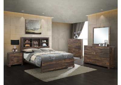 Image for Campbell Weathered Brown Dresser and Mirror