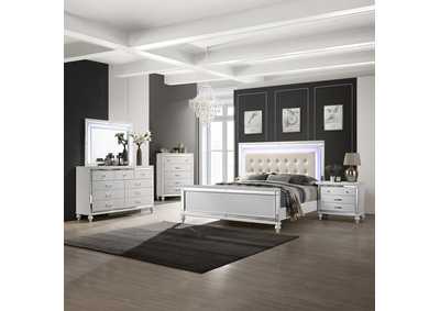 Image for Valentino White Twin Bed