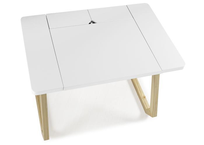  Hush Desk, White,Palace Imports