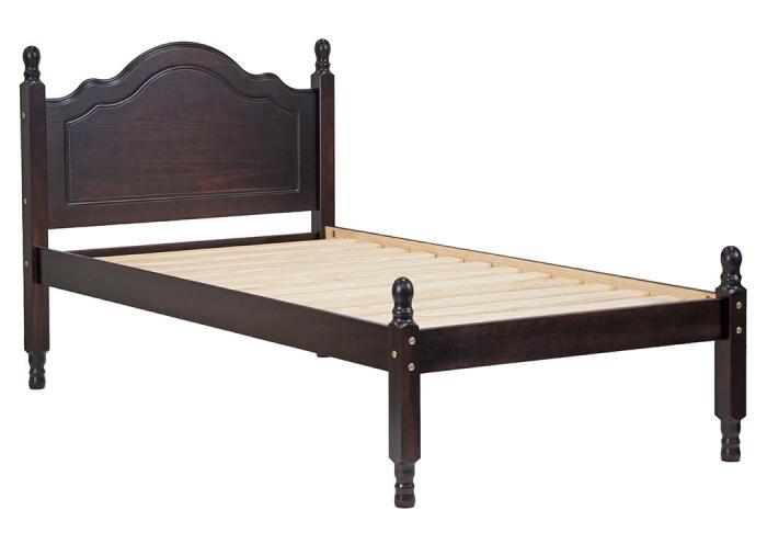 Reston Panel Bed, Twin Java,Palace Imports