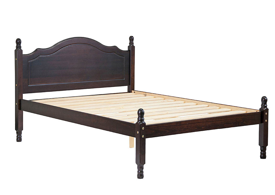 Reston Panel Bed, Full Java,Palace Imports