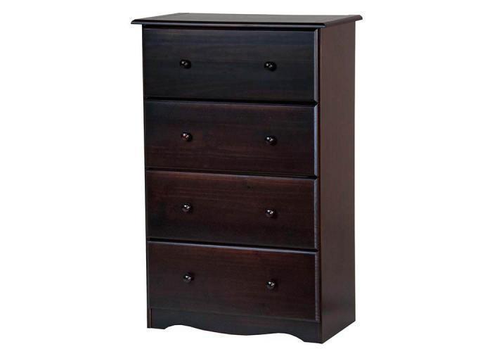 4-Super Jumbo Drawer Chest, Java,Palace Imports