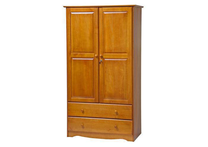 Smart Wardrobe, Honey Pine,Palace Imports