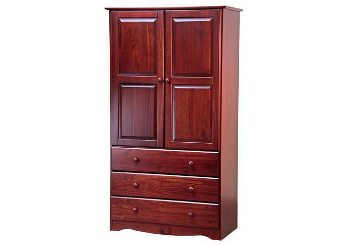 40Combo Wardrobe, Mahogany,Palace Imports