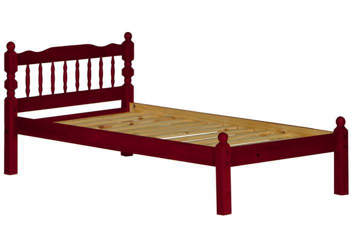 Chester Mahogany Twin Spindle Bed w/ Trundle,Palace Imports