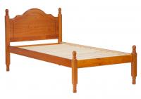 Reston Panel Bed, Twin Honey Pine