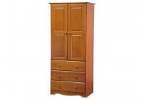 Image for 32Combo Wardrobe, Honey Pine