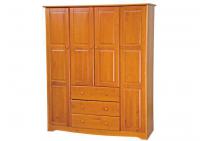 Image for Family Wardrobe, Honey Pine