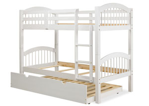 Image for Texas Mahogany Twin/Twin Bunk Bed w/ Trundle