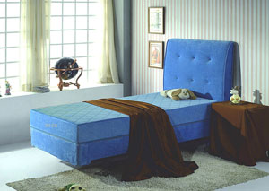 Image for Bonbon Blue 8" Memory Foam Full Mattress