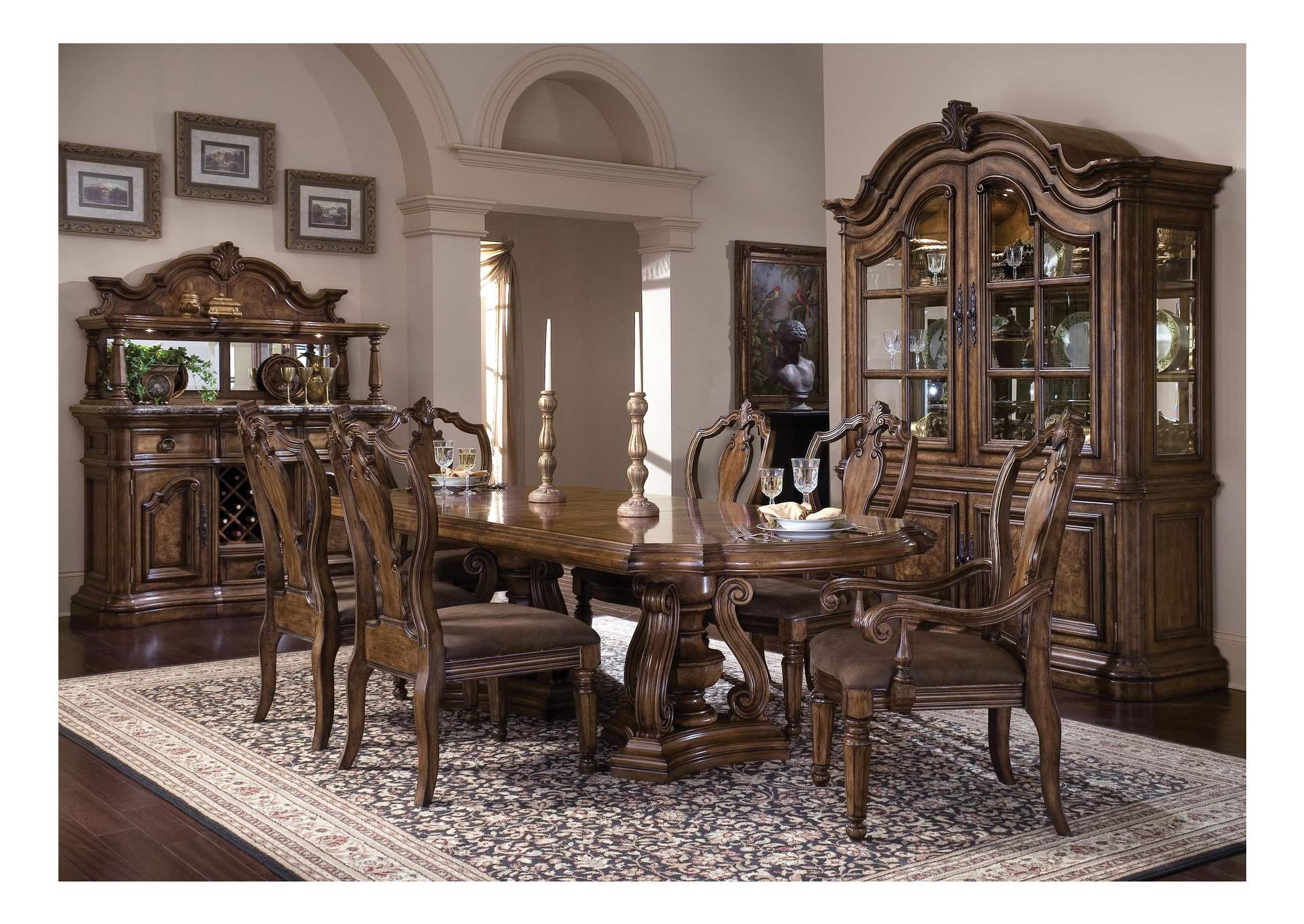 San Mateo China Cabinet,Pulaski Furniture