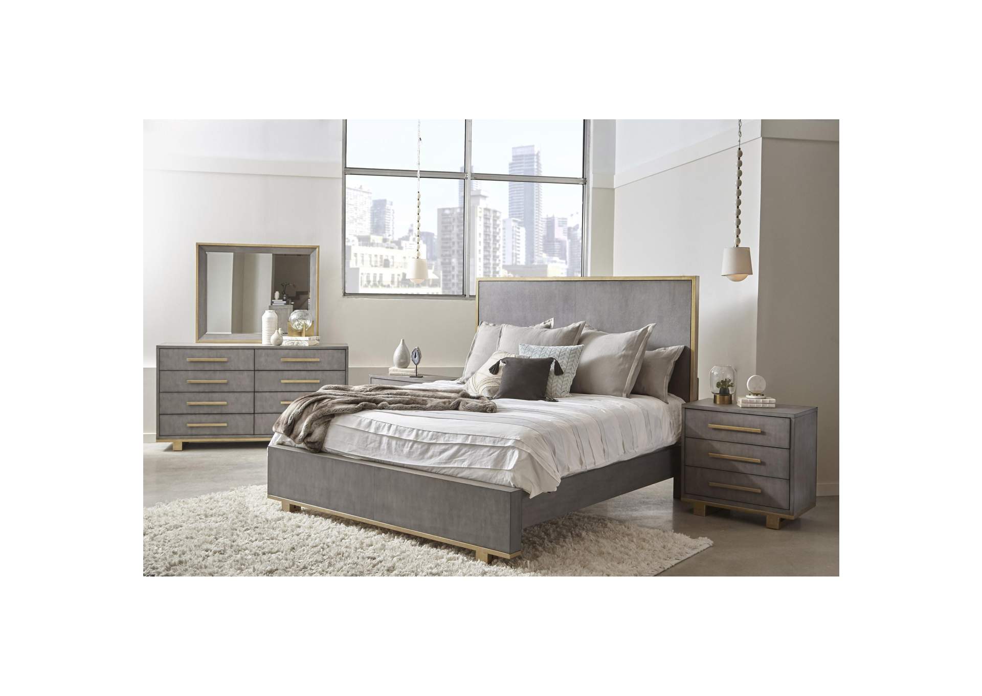 Camen Panel King/California King Bed,Pulaski Furniture