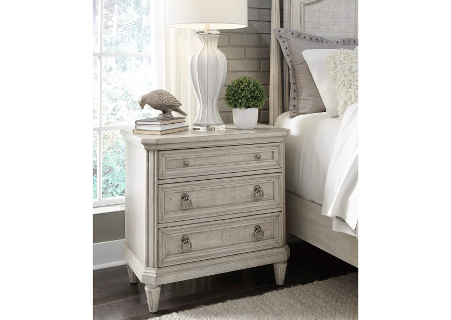 Linen Grace Nightstand,Pulaski Furniture