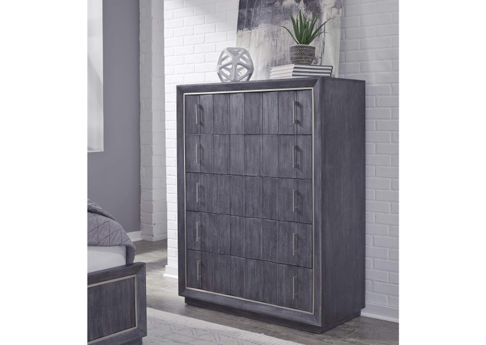 Echo Chest in Charcoal,Pulaski Furniture