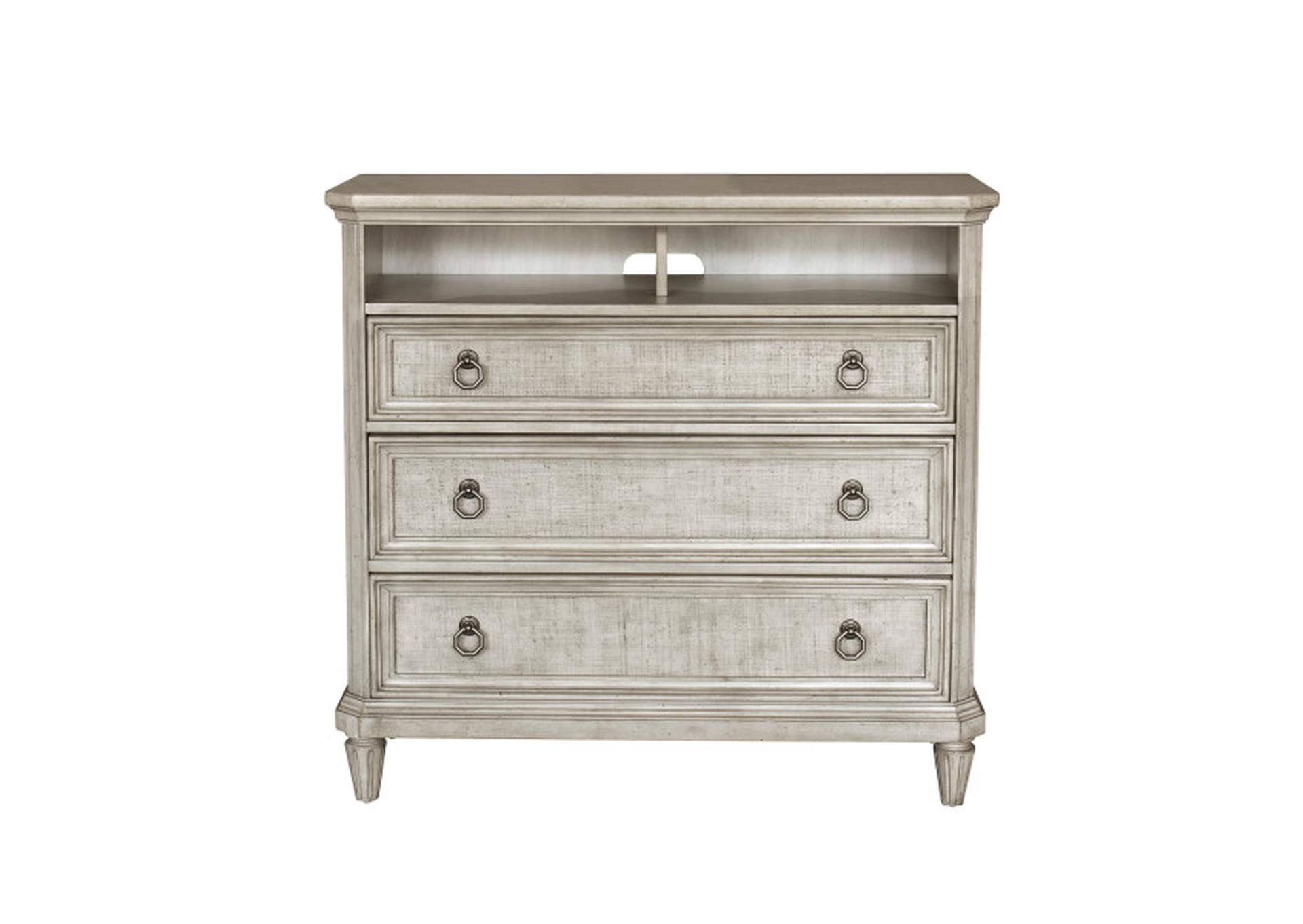 Linen Grace Media Chest,Pulaski Furniture