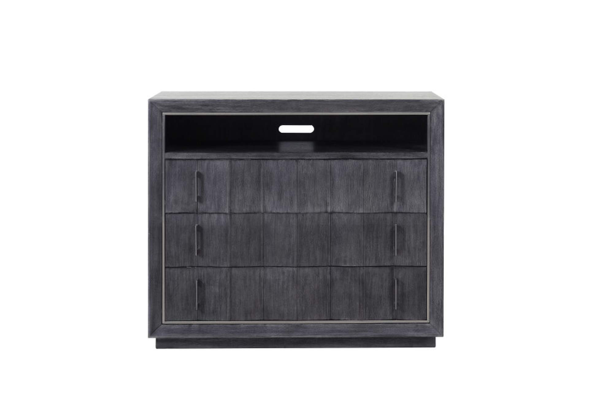 Echo Media Chest in Charcoal,Pulaski Furniture