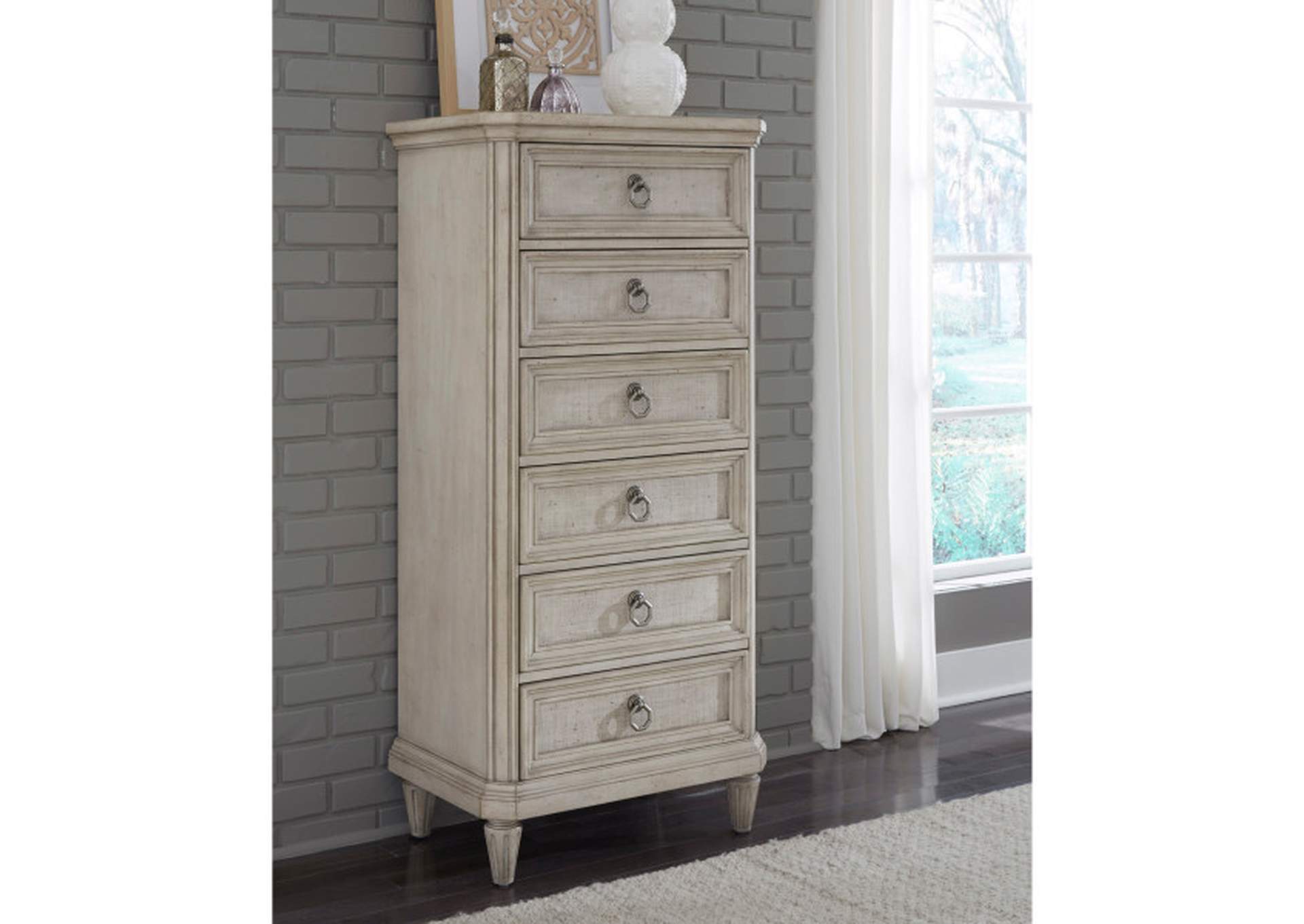 Linen Grace 6 Drawer Lingerie Chest,Pulaski Furniture