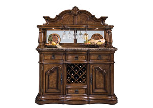 Image for San Mateo Brown Sideboard Hutch