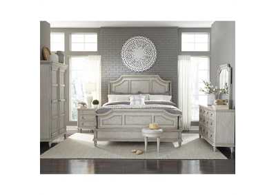 Image for Campbell Street Vanilla Cream Panel Queen Bed