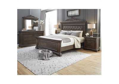 Image for Bedford Heights Estate Brown Panel Queen Bed