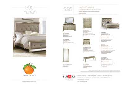 Image for Farrah Upholstered Bed Bench