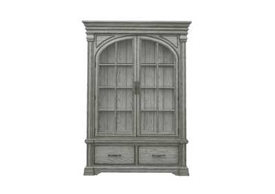 Image for Madison Ridge Light Grey Wooden China Cabinet