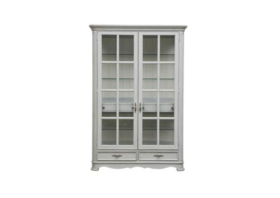 Image for Simply Charming Painted Display Cabinet