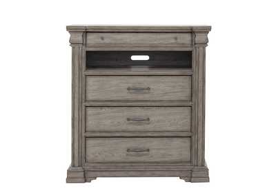 Image for Madison Ridge 3 Drawer Media Chest in Heritage Taupe