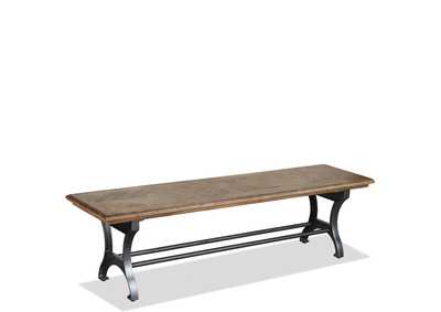 Image for Revival Spanish Grey Dining Bench 1in