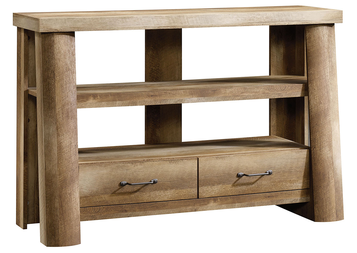 Boone Mountain Craftsman Oak Anywhere Console,Sauder