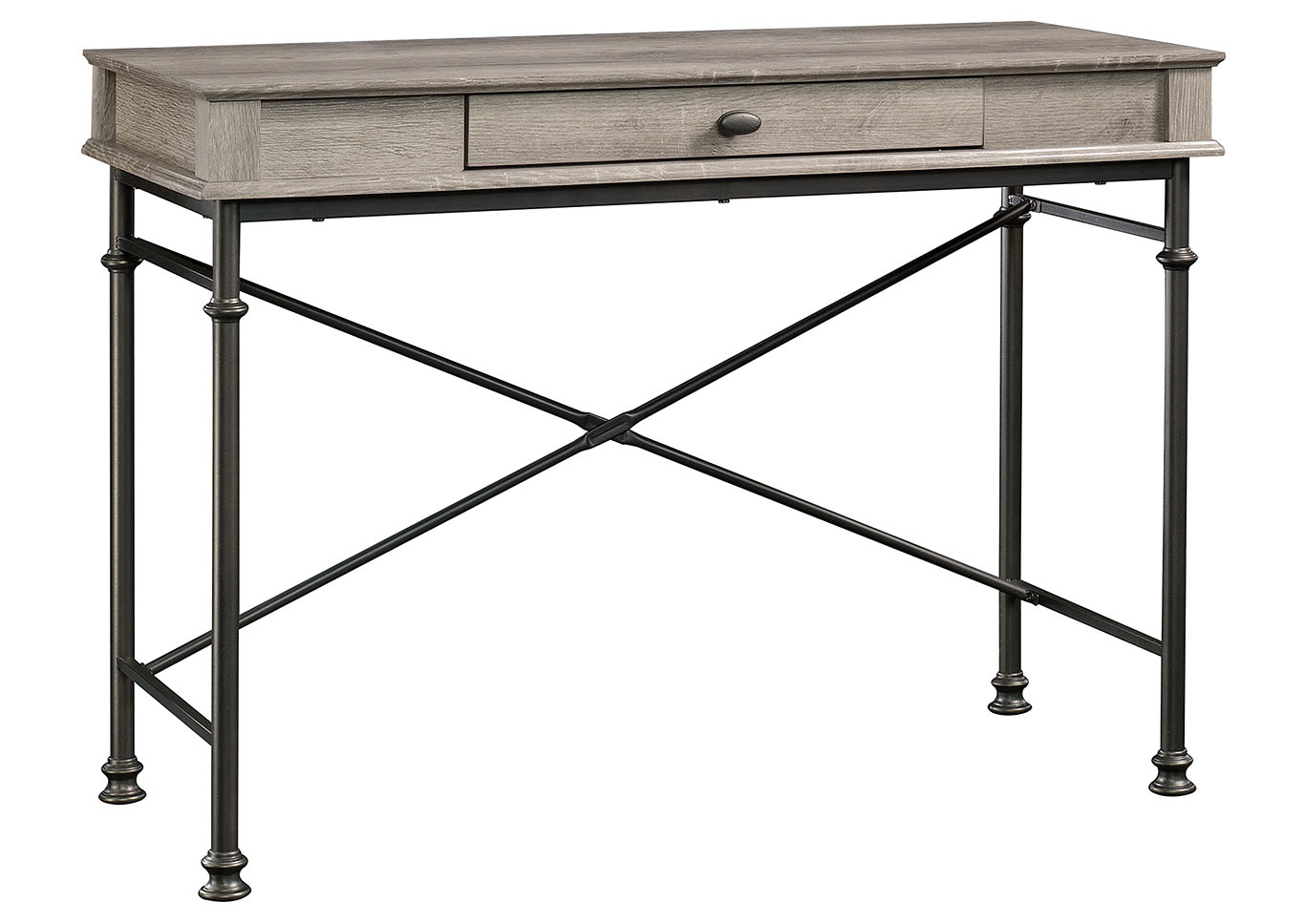 Canal Street Brown Console Desk,Sauder