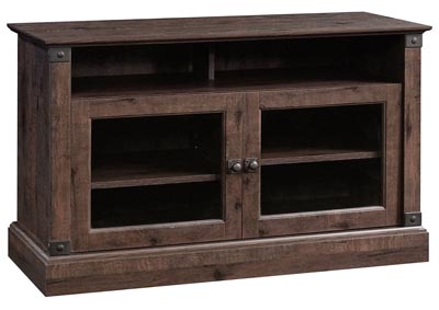 Image for Carson Forge Coffee Oak Panel TV Stand