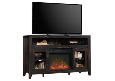 Image for Dakota Pass Pine Entertainment Credenza w/Fireplace