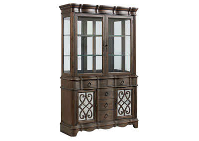 Image for Parliament Brown China Cabinet
