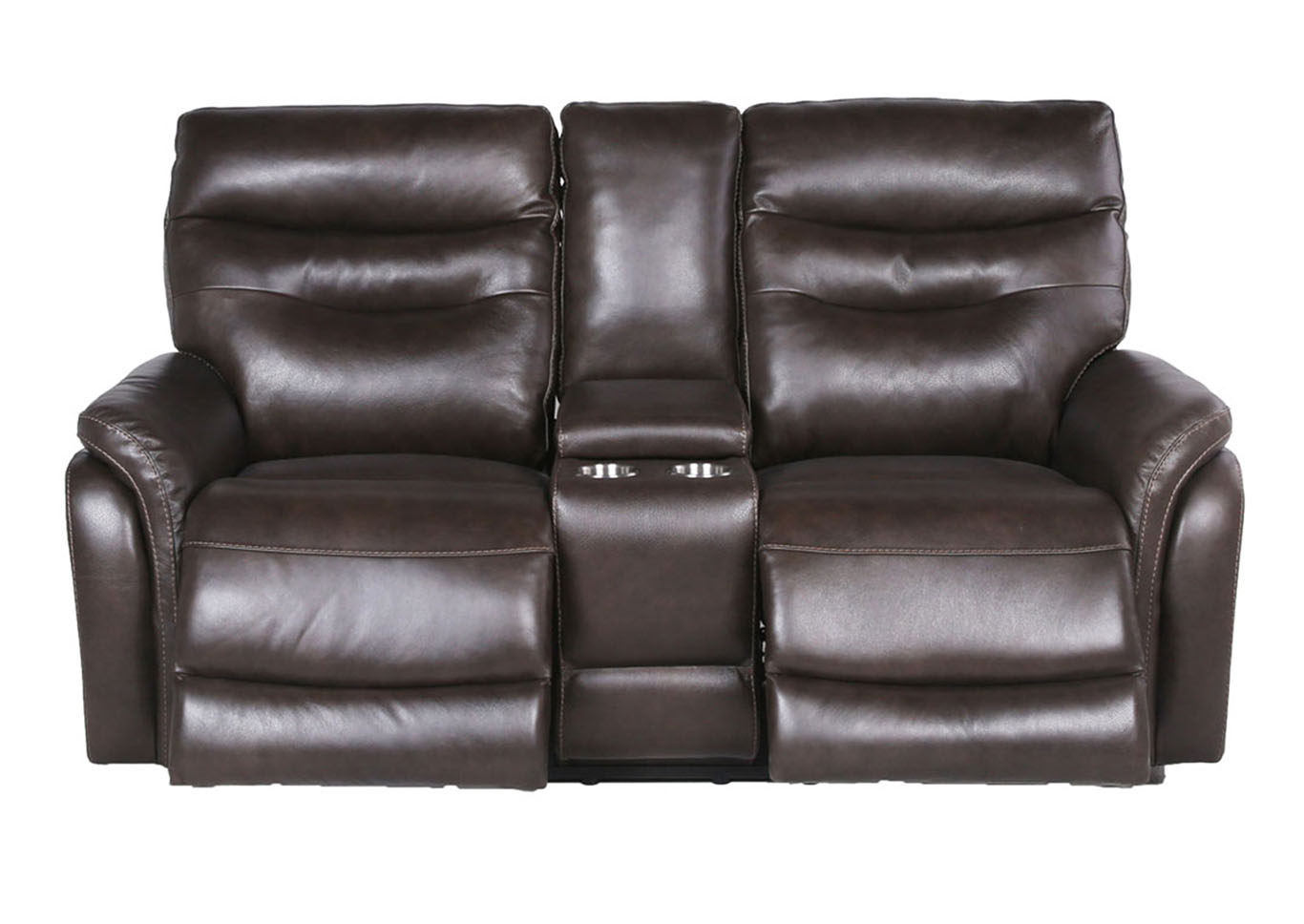 Fortuna Coffee Recliner Console Love Power^2,Steve Silver