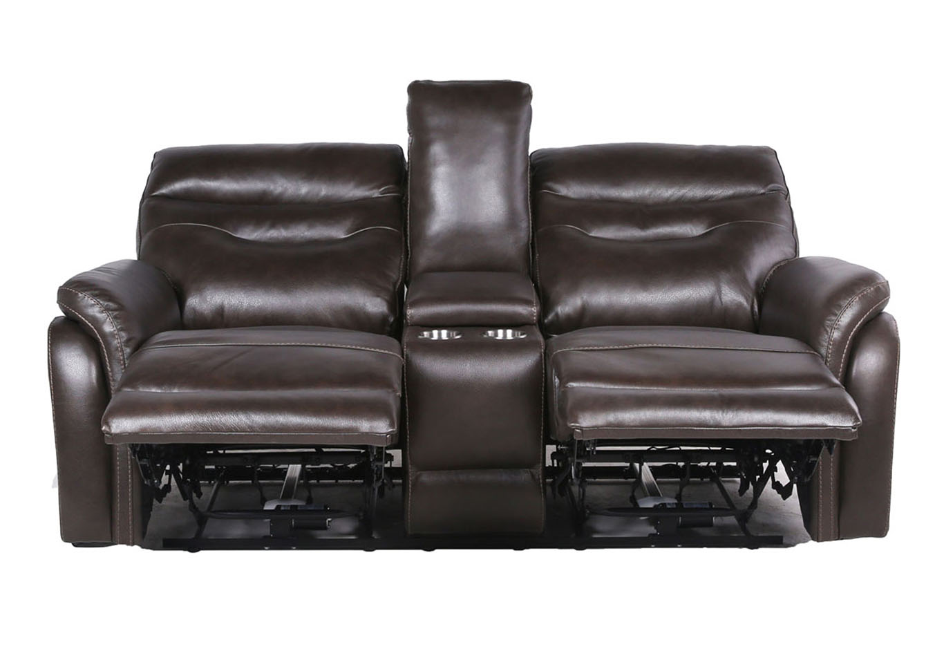 Fortuna Coffee Recliner Console Love Power^2,Steve Silver