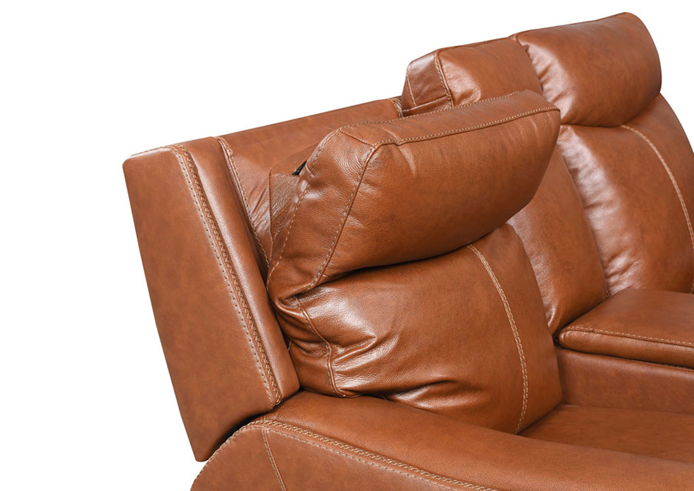 Natalia Brown Recliner Pwr/Pw,Steve Silver