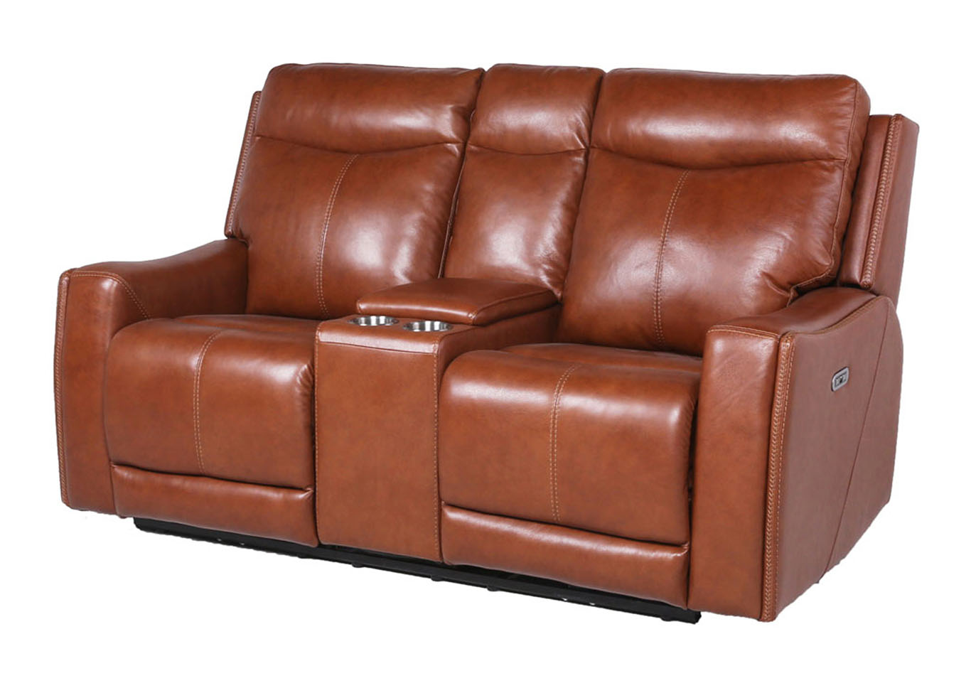 Natalia Brown Recliner Pwr/Pw,Steve Silver