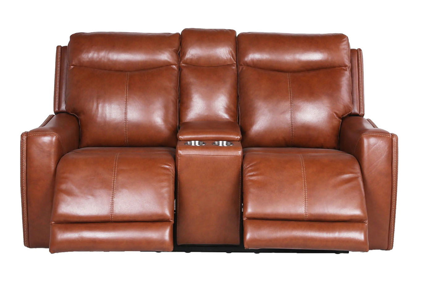 Natalia Brown Recliner Pwr/Pw,Steve Silver