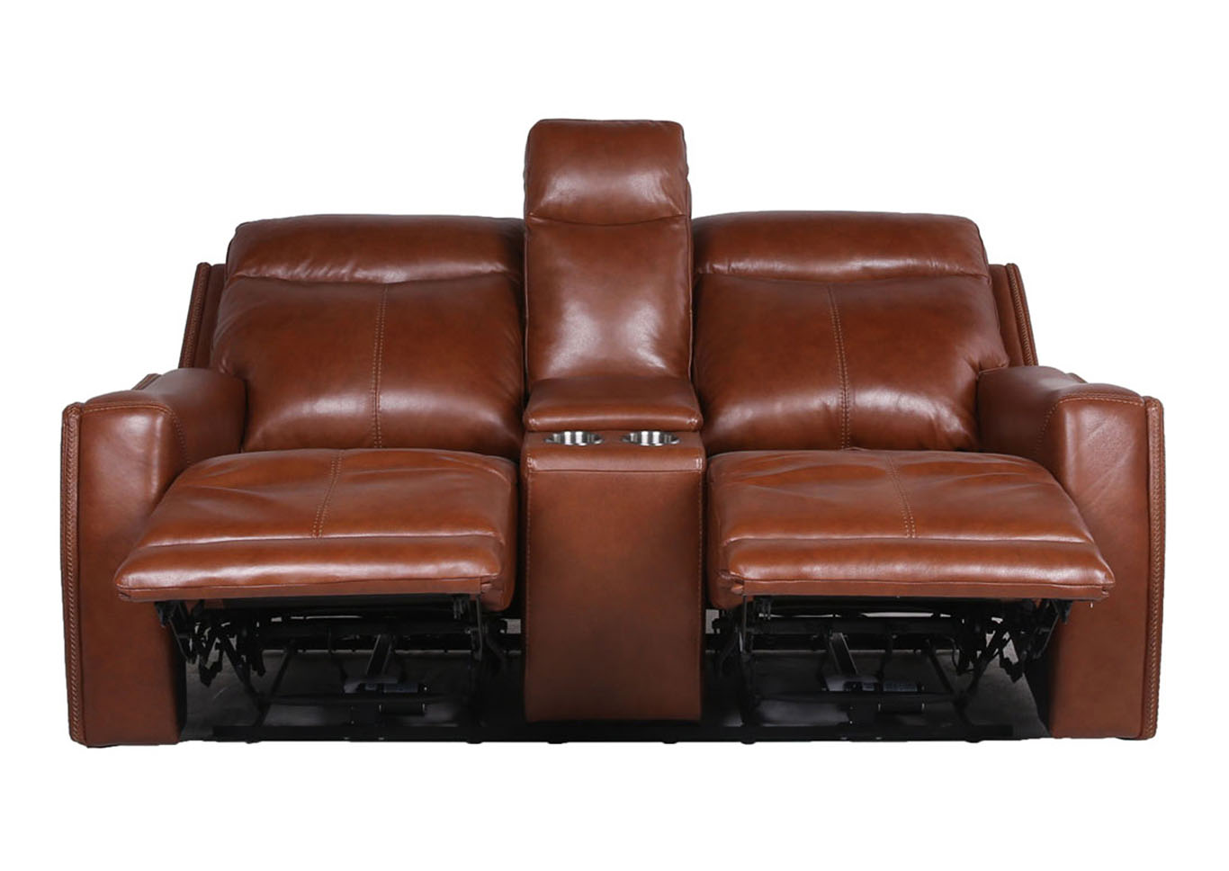 Natalia Brown Recliner Pwr/Pw,Steve Silver