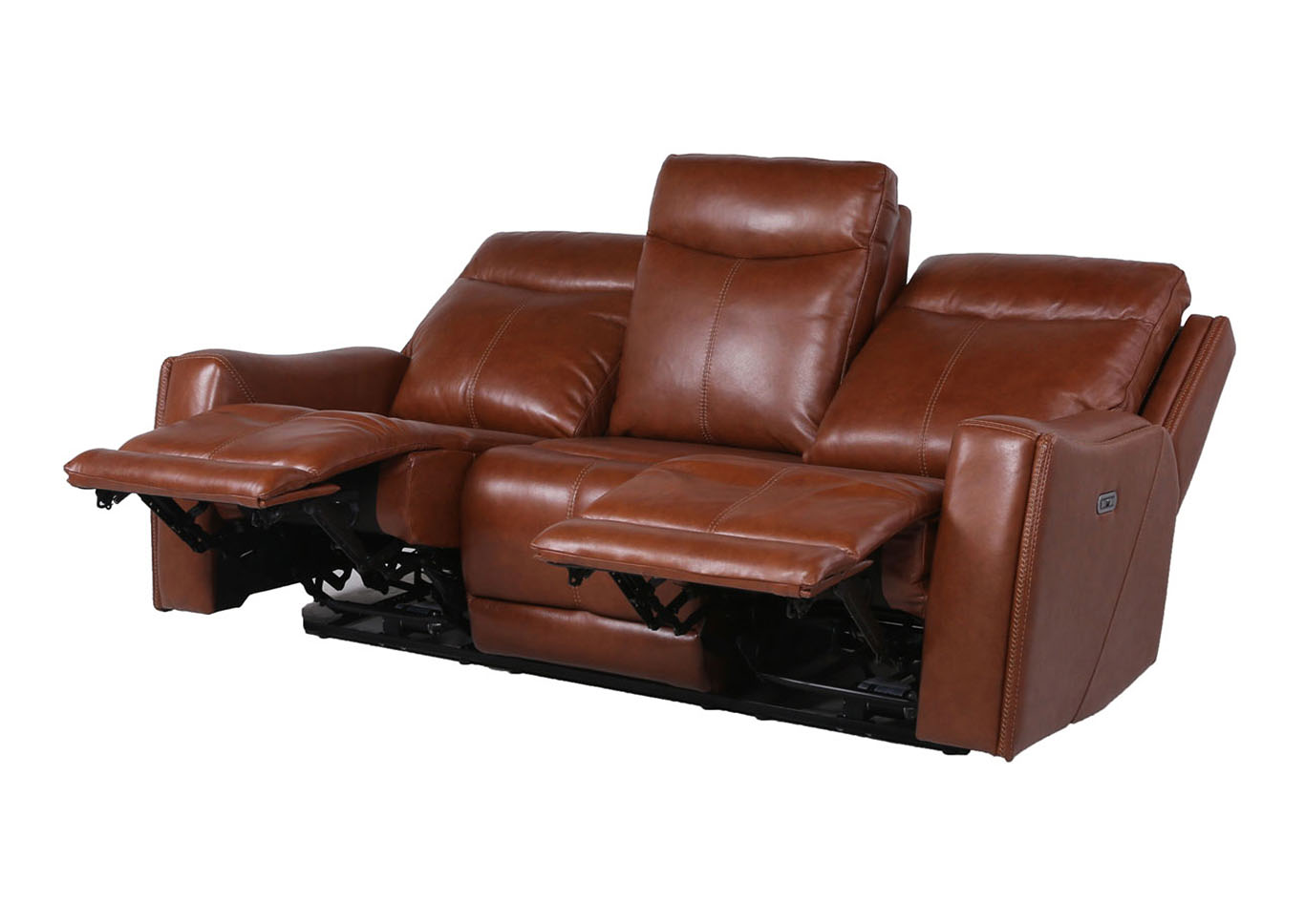 Natalia Brown Recliner Pwr/Pw,Steve Silver