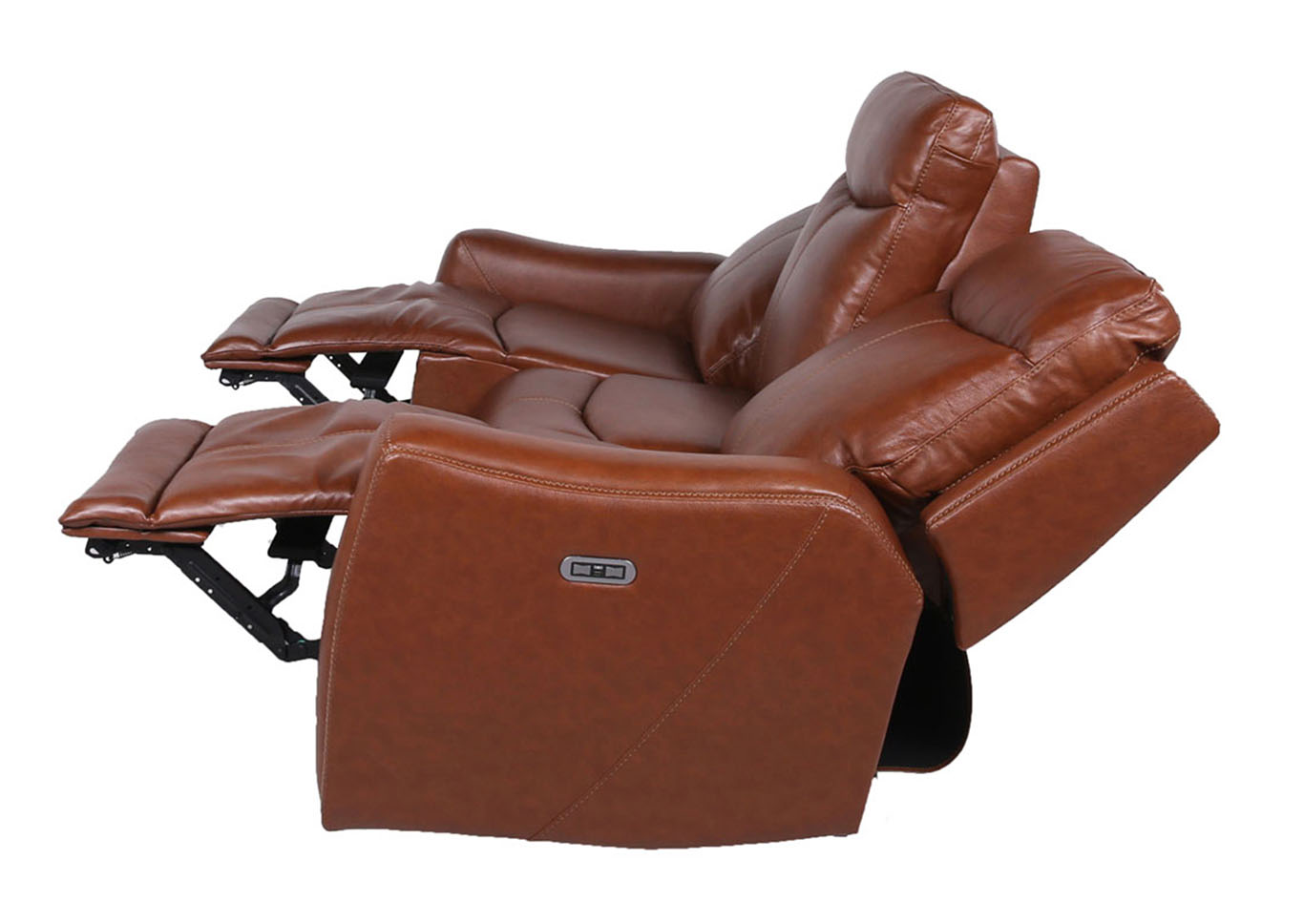 Natalia Brown Recliner Pwr/Pw,Steve Silver