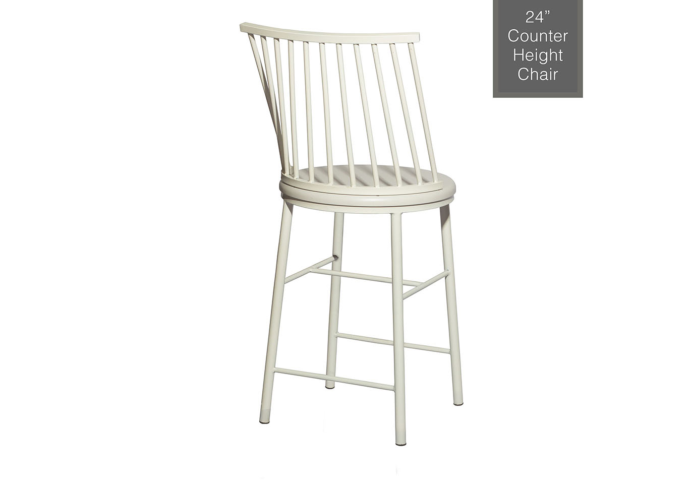 Frida White Counter Stool [2/ctn],Steve Silver