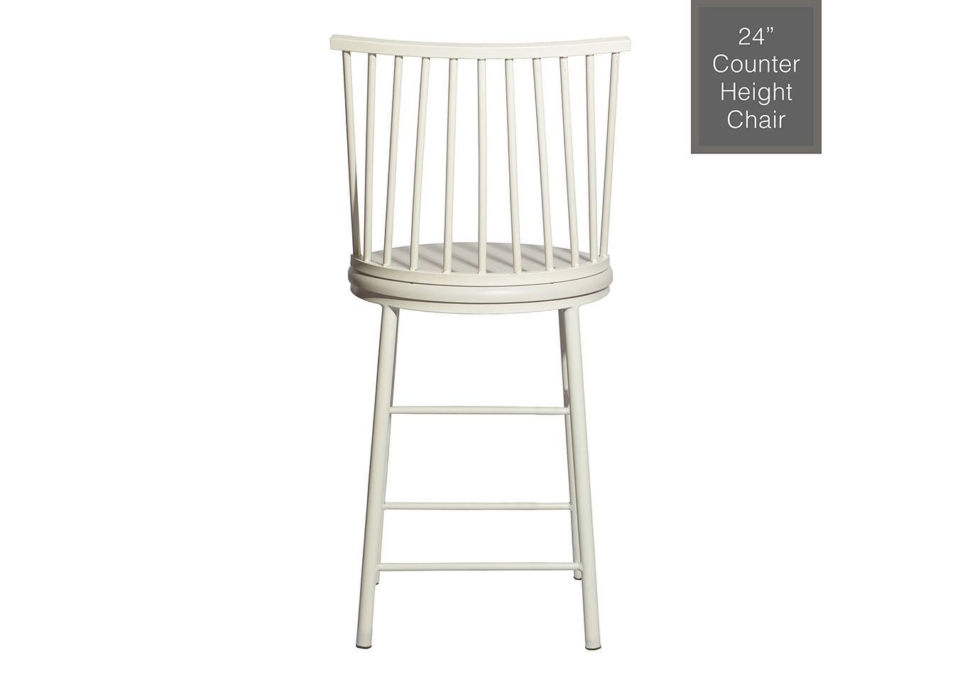 Frida White Counter Stool [2/ctn],Steve Silver