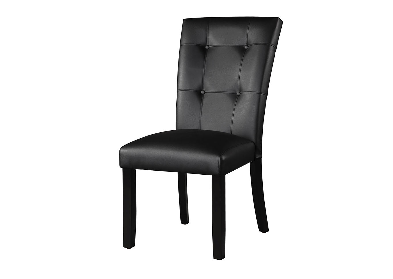 Markina White PU Side Dining Chair [2/Ctn],Steve Silver